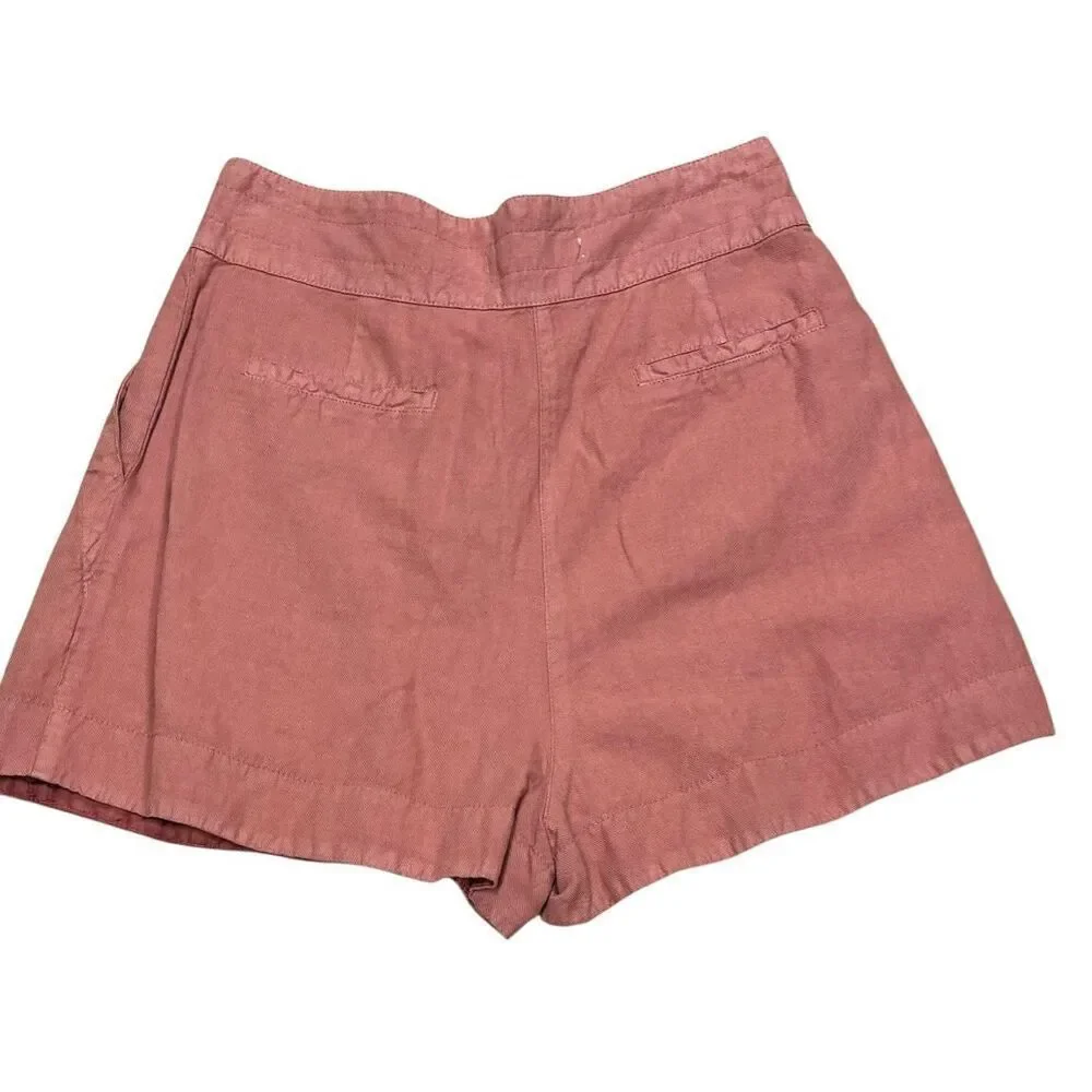 Burning Torch High Waisted Utility Short in Papyrus NWT Size Medium